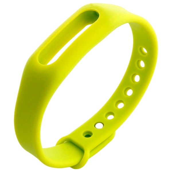 Ремень Xiaomi MiBand 1/ 1S Зелёный Силикон, photo 3