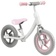 Bicicletă MoMi ROSS 12" Pink White Oțel / Pentru copii