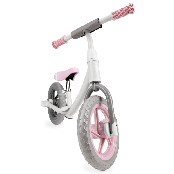 Bicicletă MoMi ROSS 12" Pink White Oțel / Pentru copii photo 2