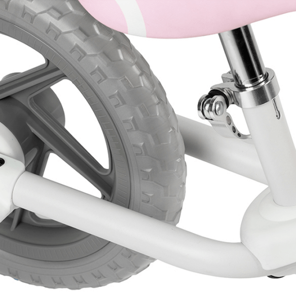 Bicicletă MoMi ROSS 12" Pink White Oțel / Pentru copii photo 5