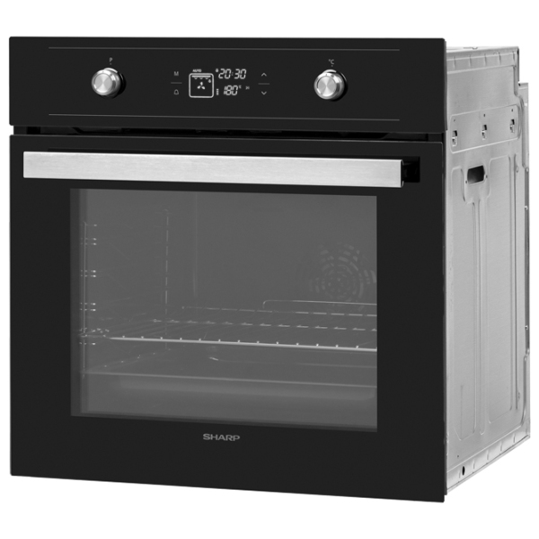 Cuptor încorporabil SHARP K-60V19BQM-EU Black A, 69 l photo 2
