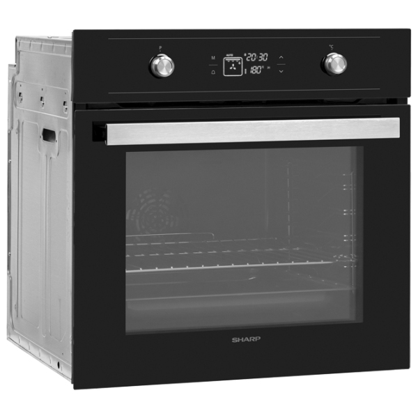 Cuptor încorporabil SHARP K-60V19BQM-EU Black A, 69 l photo 3