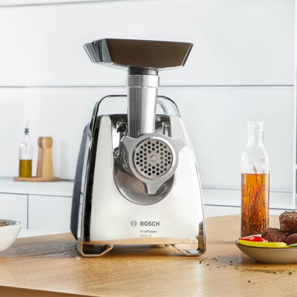 Mașină de tocat carne Bosch MFW67440 Black 700 W/ 2000 W, 3 kg/ min photo 7
