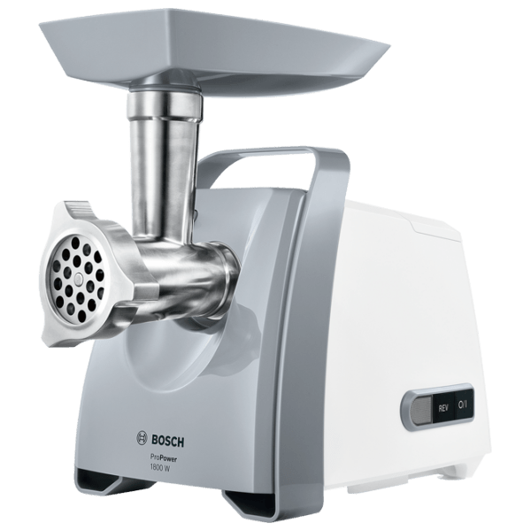 Mașină de tocat carne Bosch MFW66020 White 600 W/ 1800 W, 3 kg/ min photo 1