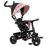 Triciclu MoMi Iris Pink Oțel/ Pentru copii