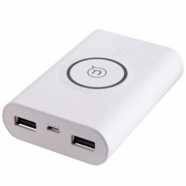 Power Bank 8000 мАч Usams CD31 Wireless Charging Белый  photo 3