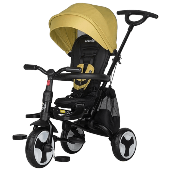 Triciclu Coccolle Spectra Plus Yellow Oțel/ Pentru copii photo 1