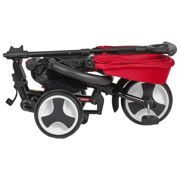 Triciclu Coccolle Spectra Plus Red Oțel/ Pentru copii photo 6