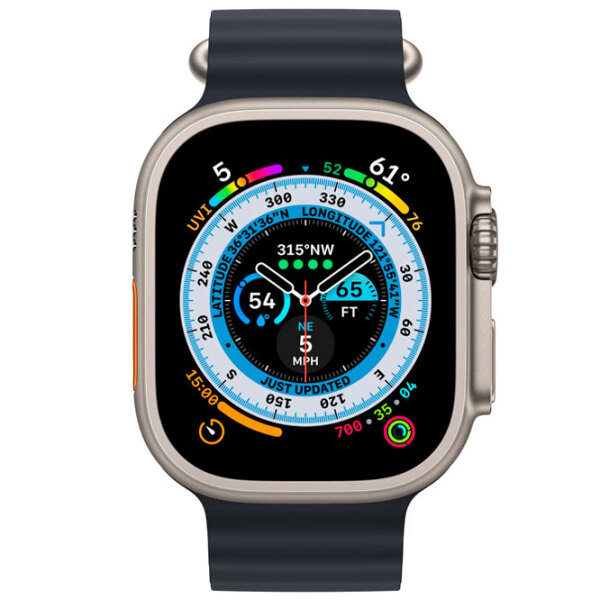 Ceas inteligent Apple Watch Ultra Titanium 1.92" | 49 mm | Titan/ Fluoroelastomer
| MQET3 photo 2