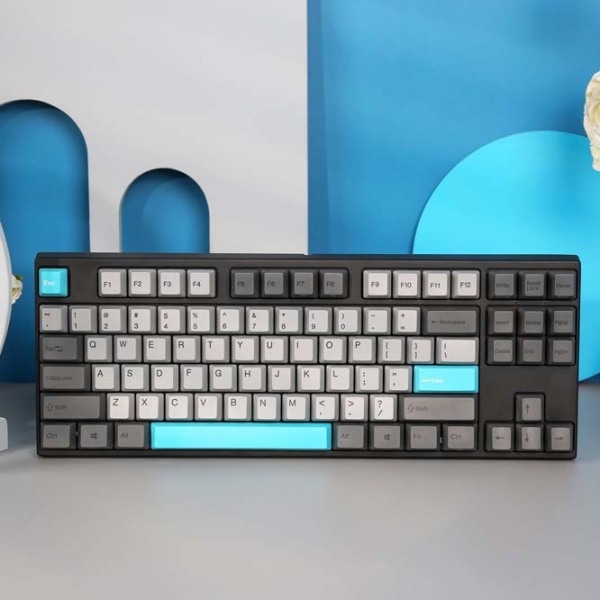 Tastatură Varmilo MA87M V2 Moonlight Gray Gaming, Cu fir photo 7
