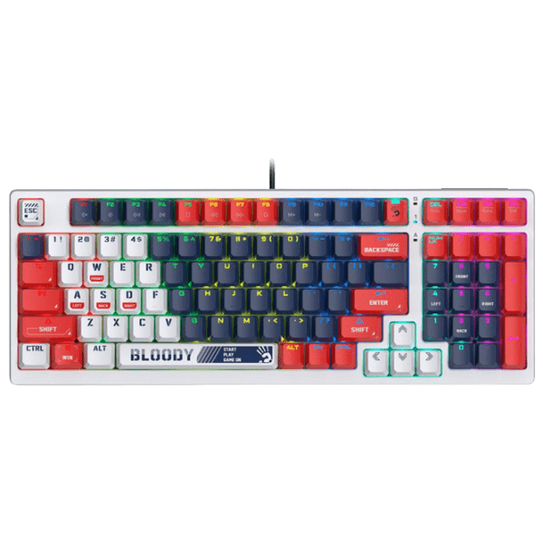 Tastatură A4Tech S98 Sports Navy Gaming, Cu fir photo 1