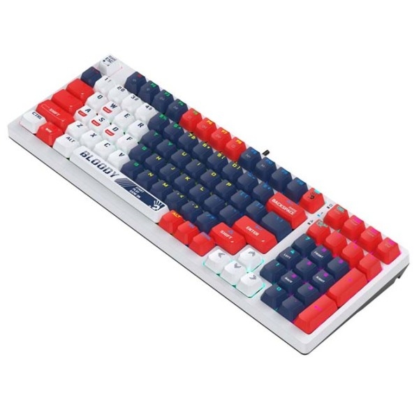 Tastatură A4Tech S98 Sports Navy Gaming, Cu fir photo 3