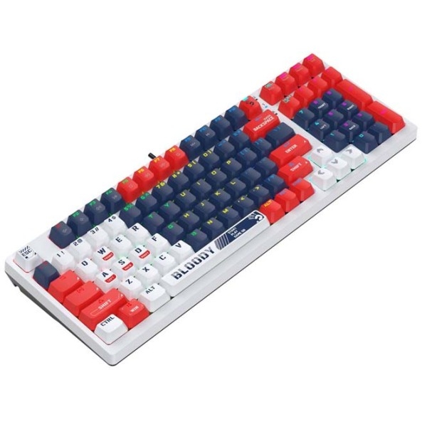 Tastatură A4Tech S98 Sports Navy Gaming, Cu fir photo 5