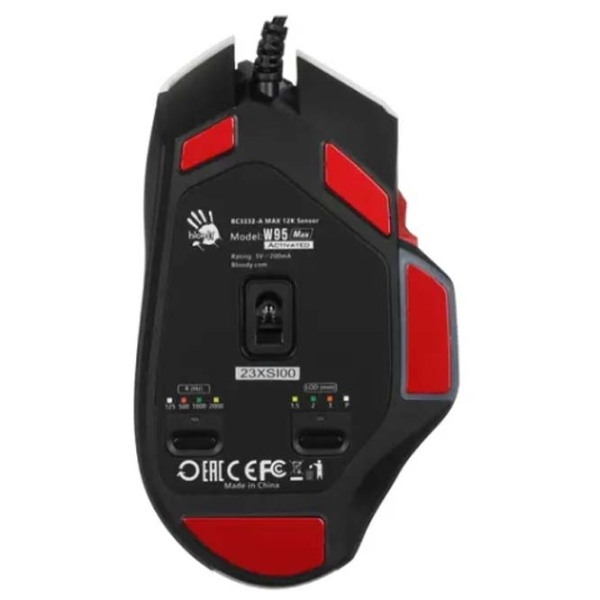Mouse Bloody W95 Max White Cu fir / 12000 dpi photo 5