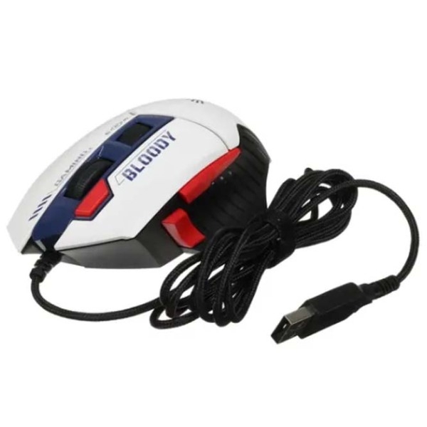 Mouse Bloody W95 Max White Cu fir / 12000 dpi photo 6
