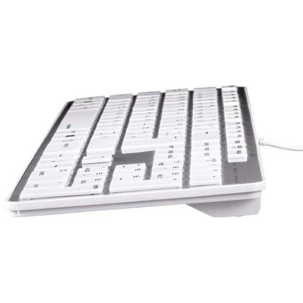 Tastatură Hama Rossano White Home and Office, Cu fir photo 2