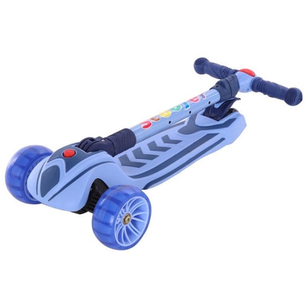 Детский трёхколёсный самокат 4Play Stability (642991) Синий , , Пластиковые с силиконом photo 2