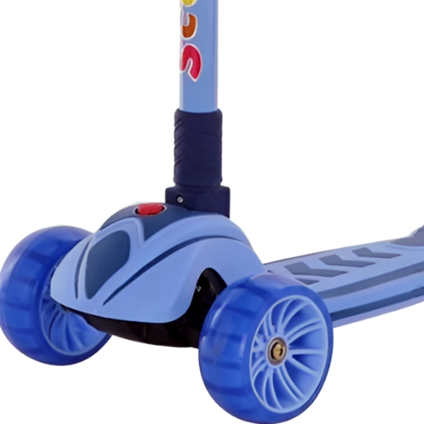 Детский трёхколёсный самокат 4Play Stability (642991) Синий , , Пластиковые с силиконом photo 3