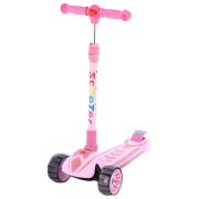 Детский трёхколёсный самокат 4Play Stability (642990) Розовый , , Пластиковые с силиконом