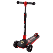Trotinetă pentru copii cu trei roți 4Play Cool (643536) Black 5 ani, 50 kg, Din plastic cu silicon