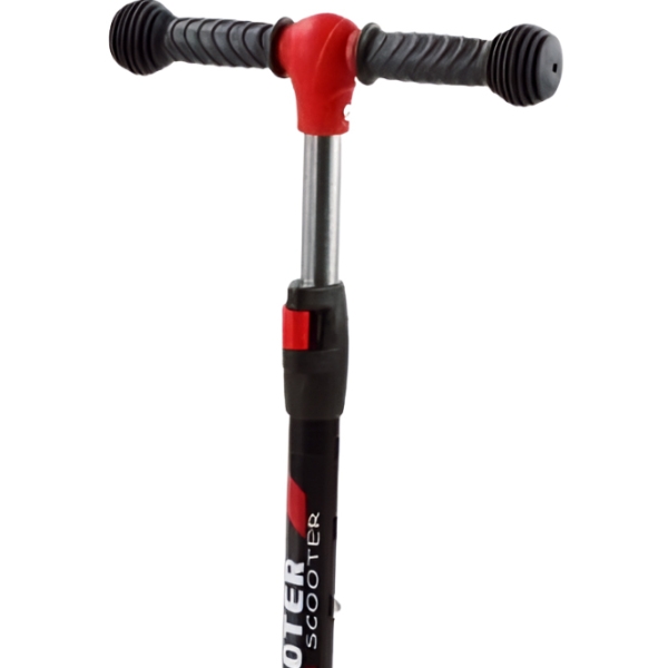 Trotinetă pentru copii cu trei roți 4Play Cool (643536) Black 5 ani, 50 kg, Din plastic cu silicon photo 3