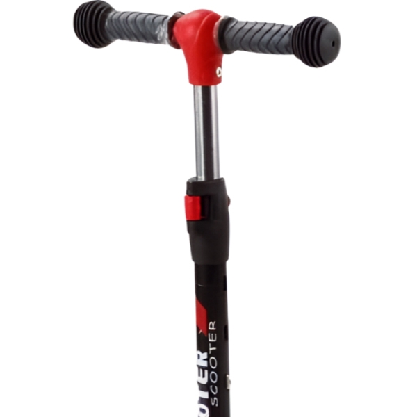 Trotinetă pentru copii cu trei roți 4Play Cool (643534) Red 5 ani, 50 kg, Din plastic cu silicon photo 2