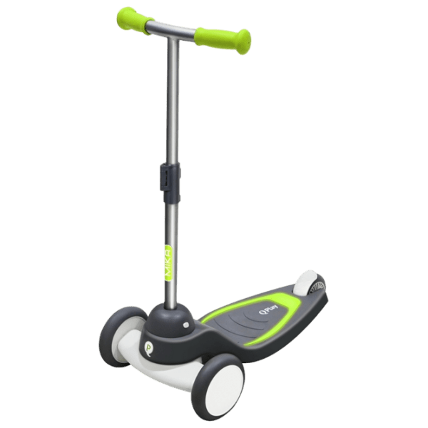 Trotinetă pentru copii cu trei roți Qplay Mika (630329) Green 2 ani, 50 kg, Din PU photo 1