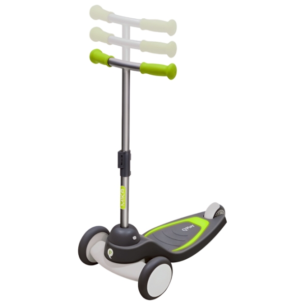 Trotinetă pentru copii cu trei roți Qplay Mika (630329) Green 2 ani, 50 kg, Din PU photo 3