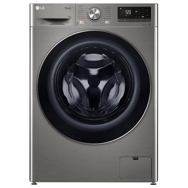 Mașină de spălat LG F4WV509S2TE Silver 9 kg, 1400 rpm, B photo 1