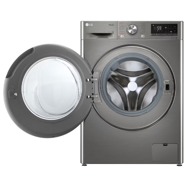 Mașină de spălat LG F4WV509S2TE Silver 9 kg, 1400 rpm, B photo 5
