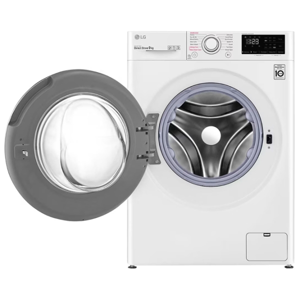 Mașină de spălat LG F4WV329S0E White 9 kg, 1400 rpm, B photo 5