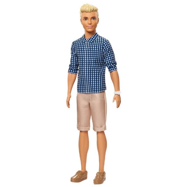 Păpușă Mattel Barbie Ken Fashionistas model DWK44 3+ photo 1