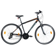 Bicicletă Gepida Alboin 200CRS 28" Gray Orange Oțel / Pentru adulți