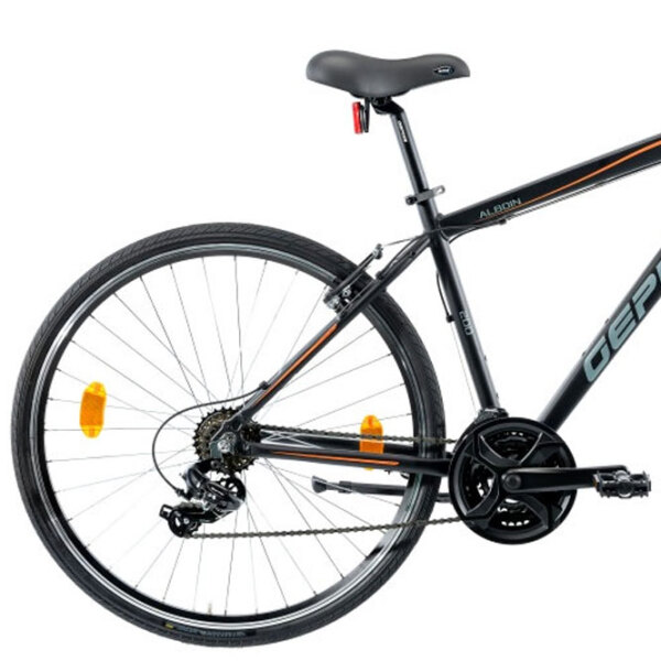 Bicicletă Gepida Alboin 200CRS 28" Gray Orange Oțel / Pentru adulți photo 2