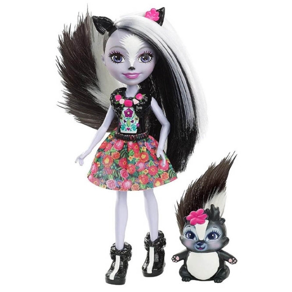 Păpușă Enchantimals Sage Skunk model DYC75 4+ photo 1
