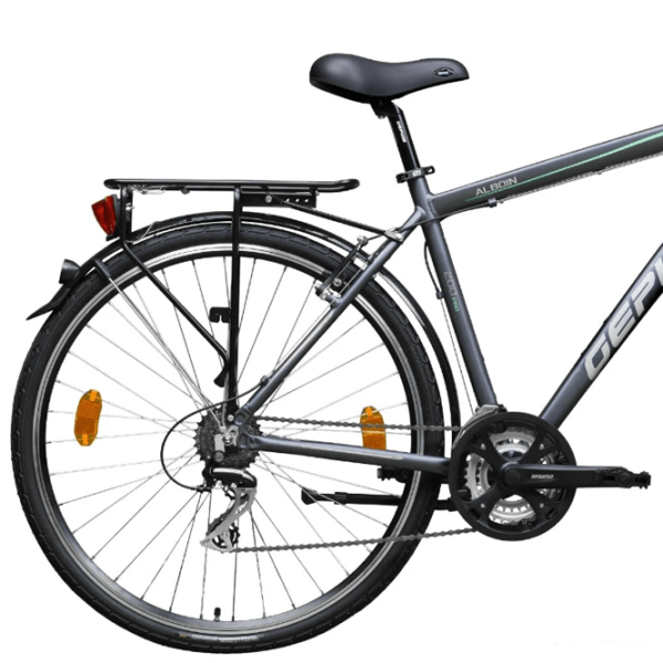 Bicicletă Gepida Alboin 200 PRO 28" 21" Gray Green Oțel / Pentru adulți photo 2