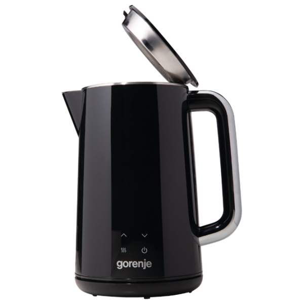 Ceainic electric Gorenje K17DWD Black 2200 W, 1.7l, Material interior: Inox photo 2