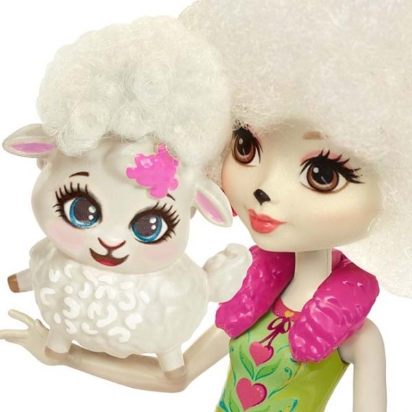 Păpușă Enchantimals Lorna Lamb model FNH25  4+ photo 2