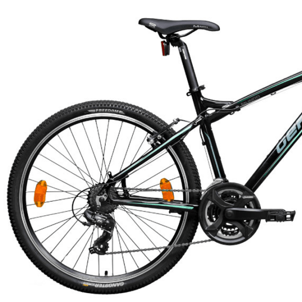 Bicicletă Gepida Mundo 26" 17" Black Green Oțel / Pentru adulți photo 2