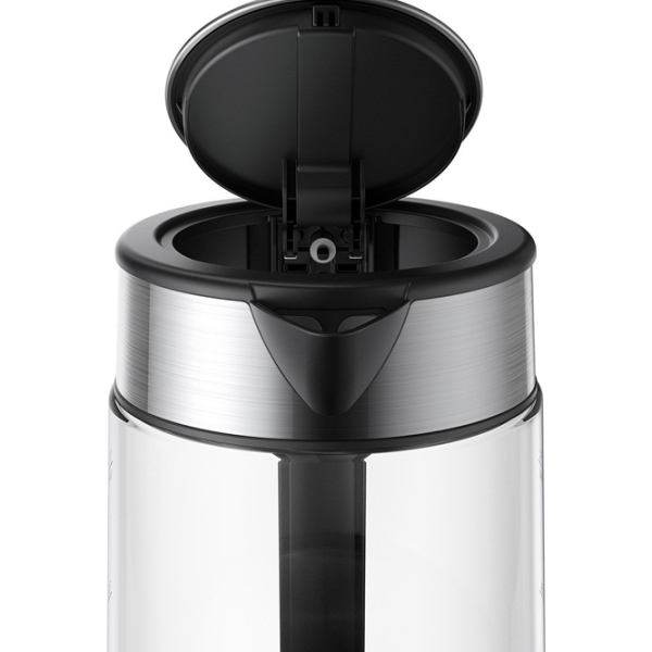 Электрочайник Xiaomi Electric Glass EU Нержавеющая сталь 2200 Вт, 1.7л, Внутреннее покрытие: Стекло photo 6