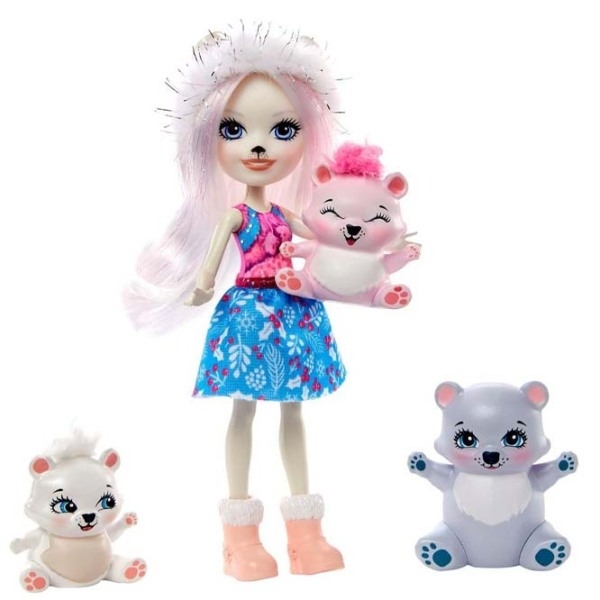 Set Enchantimals Pristina Polar Bear & Glacier model GJX47  4+ photo 1