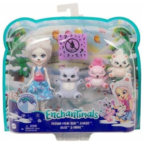 Set Enchantimals Pristina Polar Bear & Glacier model GJX47  4+ photo 4