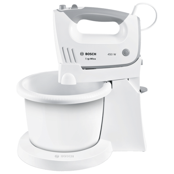 Mixer Bosch MFQ36460 White 450 W, Numărul de viteze: 5, Regim turbo photo 1