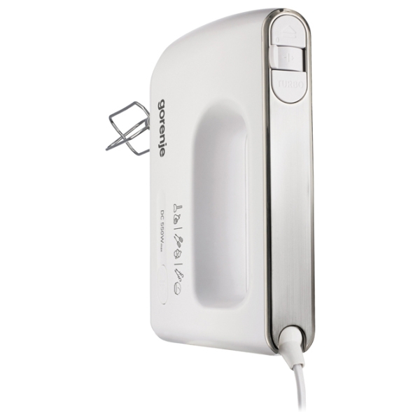 Mixer Gorenje M550CSDC White 550 W, Numărul de viteze: 5, Regim turbo photo 2