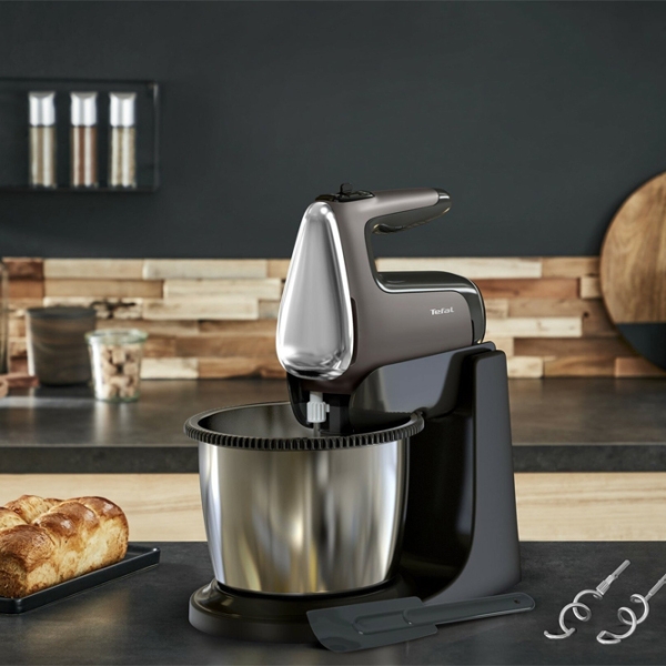 Mixer Tefal HT654E38 Gray 600 W, Numărul de viteze: 5, Regim turbo photo 5
