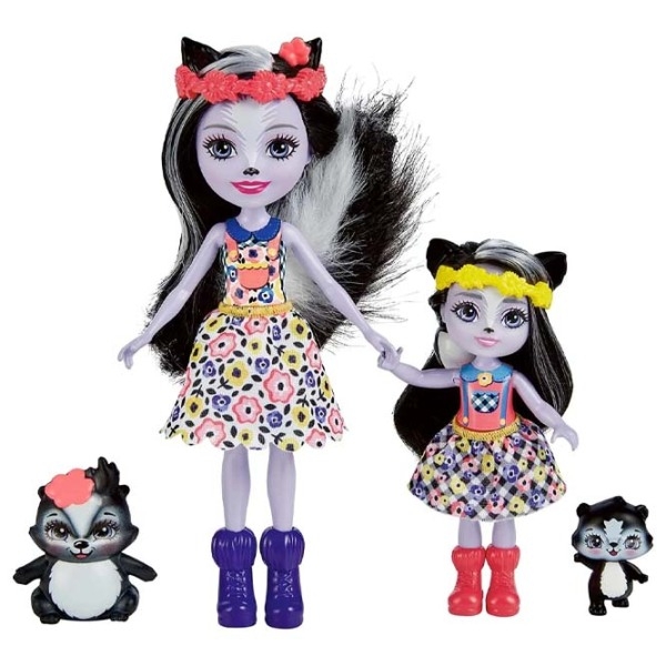Set Enchantimals Skunks Sage & Sister model HCF82 4+ photo 1