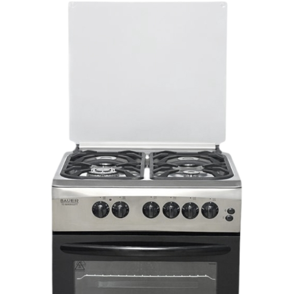 Aragaz Bauer TE 6640 IICGTT Inox Tipul plitei: Pe gaz, 65 l, Tipul cuptorului: Electric photo 2