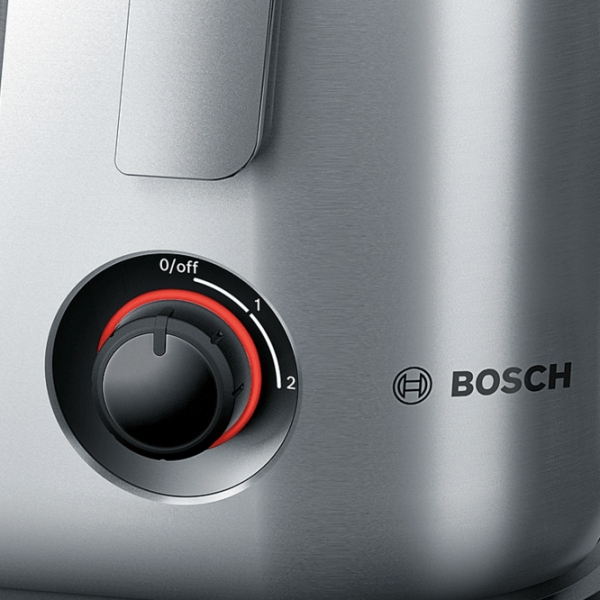 Соковыжималка Bosch MES4000 Нержавеющая сталь 1000 Вт, Центробежная, Количество скоростей: 2 photo 2