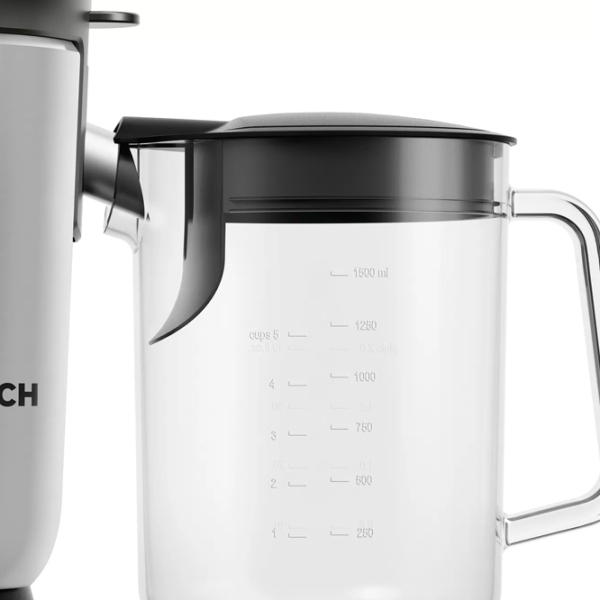 Соковыжималка Bosch MES4000 Нержавеющая сталь 1000 Вт, Центробежная, Количество скоростей: 2 photo 3