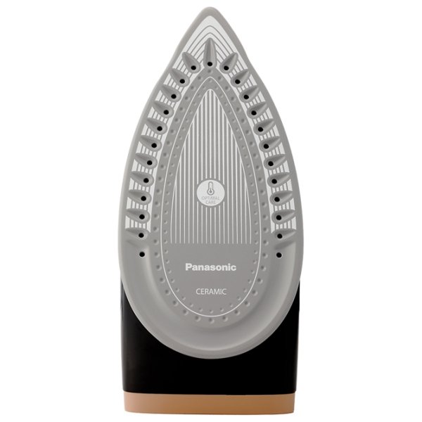 Fier de călcat Panasonic NI-GT500NTW Gold 2400 W, 130 g/ min, 1.8 l, Ceramică photo 4